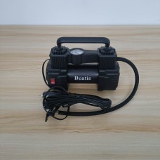 Buatis Electric Air Pump for Motorcycles and Bicycles - Compact, High-Efficiency, Portable Tire Inflator with LED Display