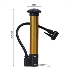 Buatis Manual Air Pump for Motorcycles and Bicycles - Heavy-Duty, Portable Hand Pump with Dual-Valve Head for Quick Inflation