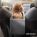 Buatis Portable Pet Car Seat - Lightweight, Foldable Dog Booster Seat with Safety Harness, Ideal for Small Pets